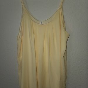 Pale yellow camisole